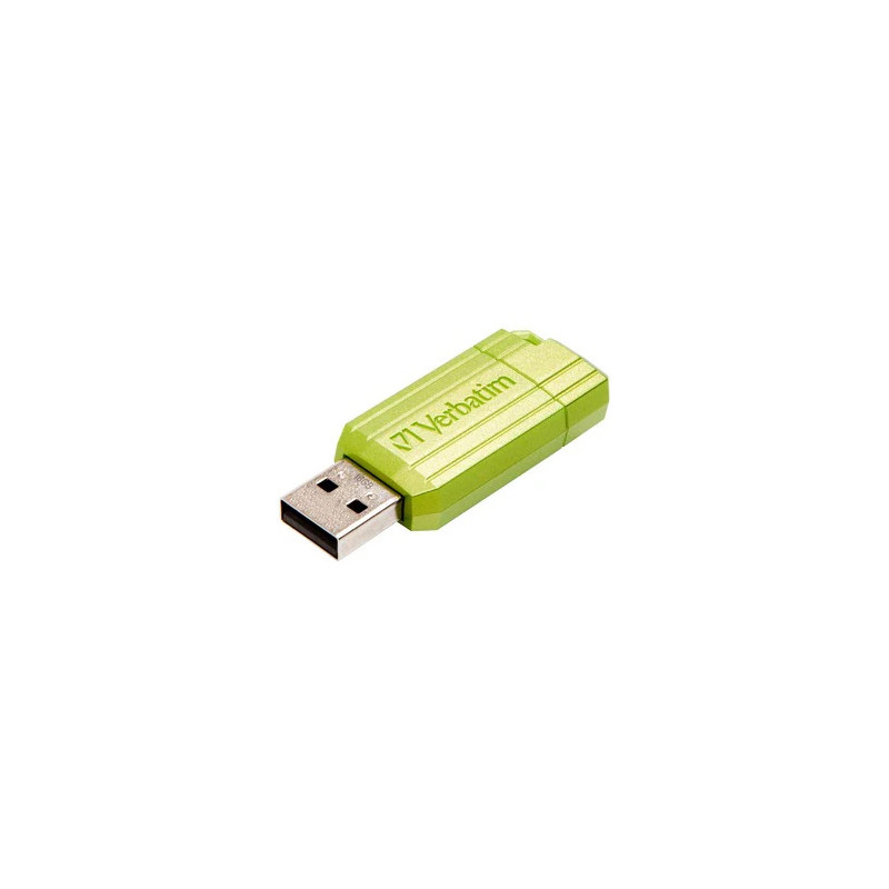 PINSTRIPE USB 2.0 DRIVE 16GB - GREEN