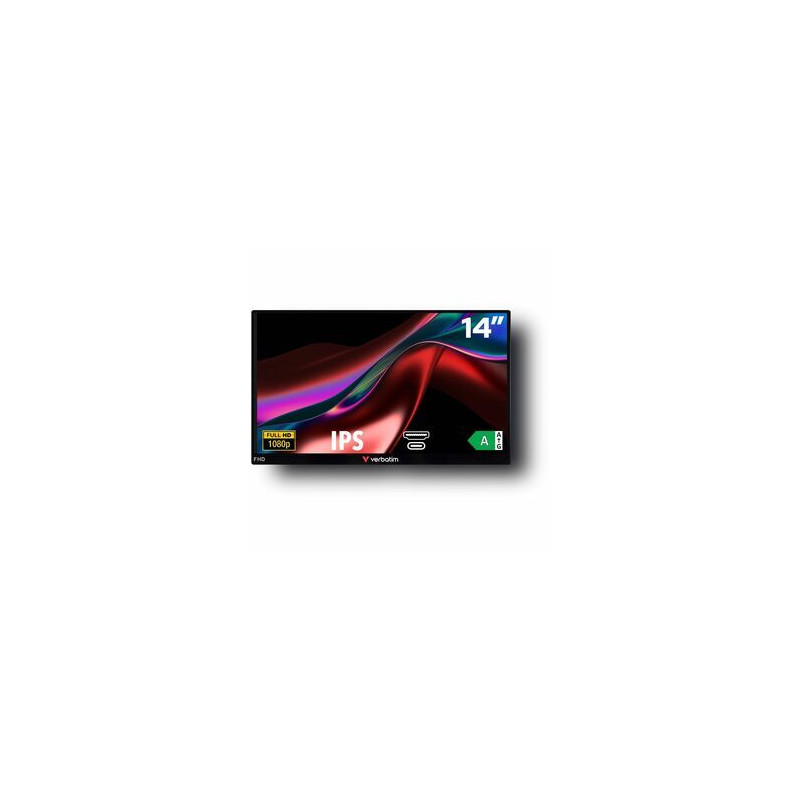 VERBATIM PORTABLE MONITOR 14" FULL HD 10