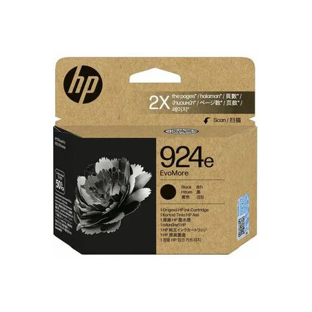 HP 924E EVOMORE BLACK ORIGINAL INK CRTG