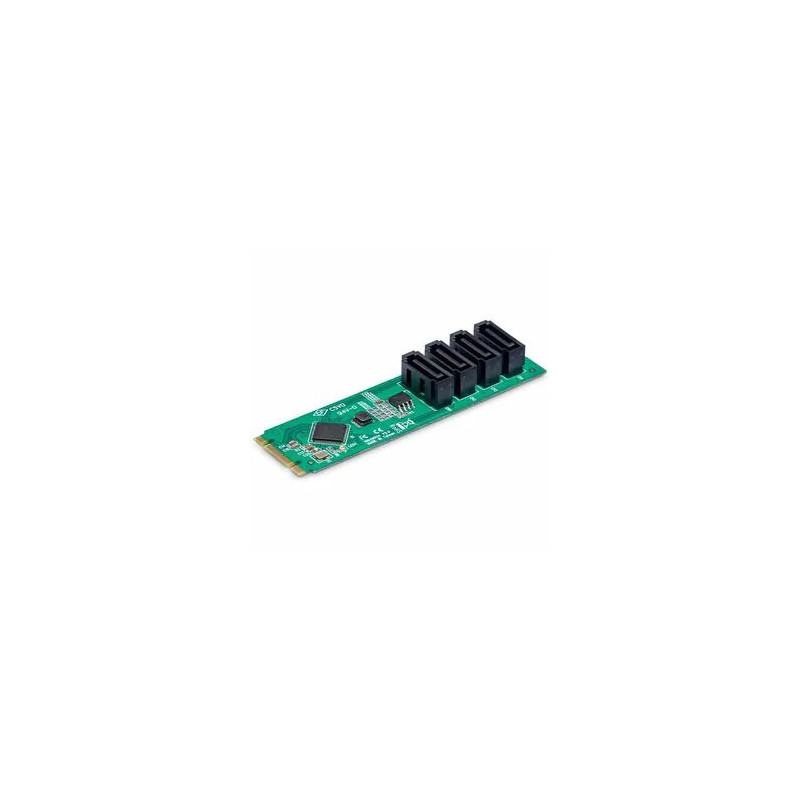 4-Port M.2 to SATA Adapter Card
