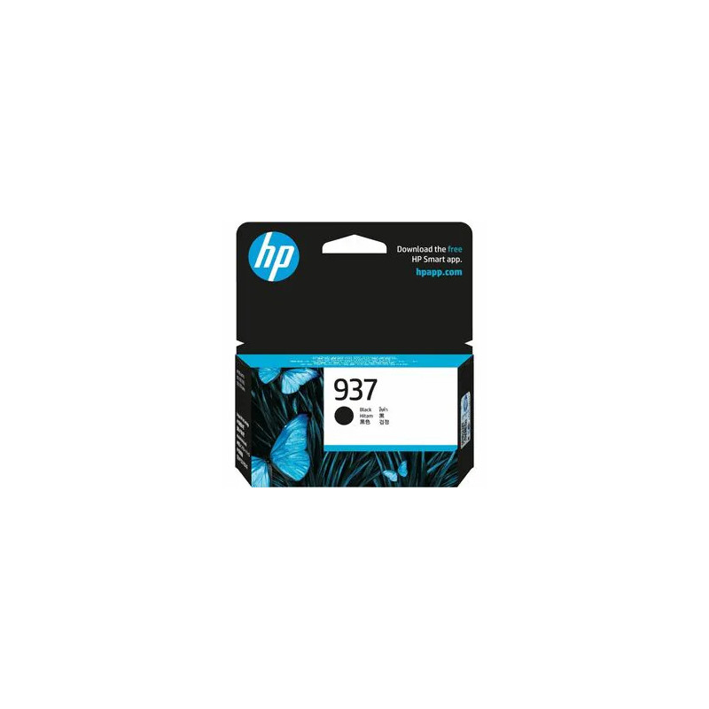 HP 937 BLACK ORIGINAL INK CARTRIDGE