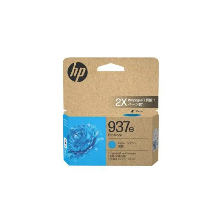 HP 937E EVOMORE CYAN ORIGINAL INK CRTG