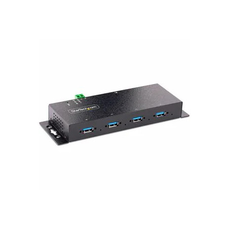 STARTECH 4 PORT INDUSTRIAL USB 3.0 5GBPS HUB MOUNTABLE RUGGED USB-A HUB 2YR