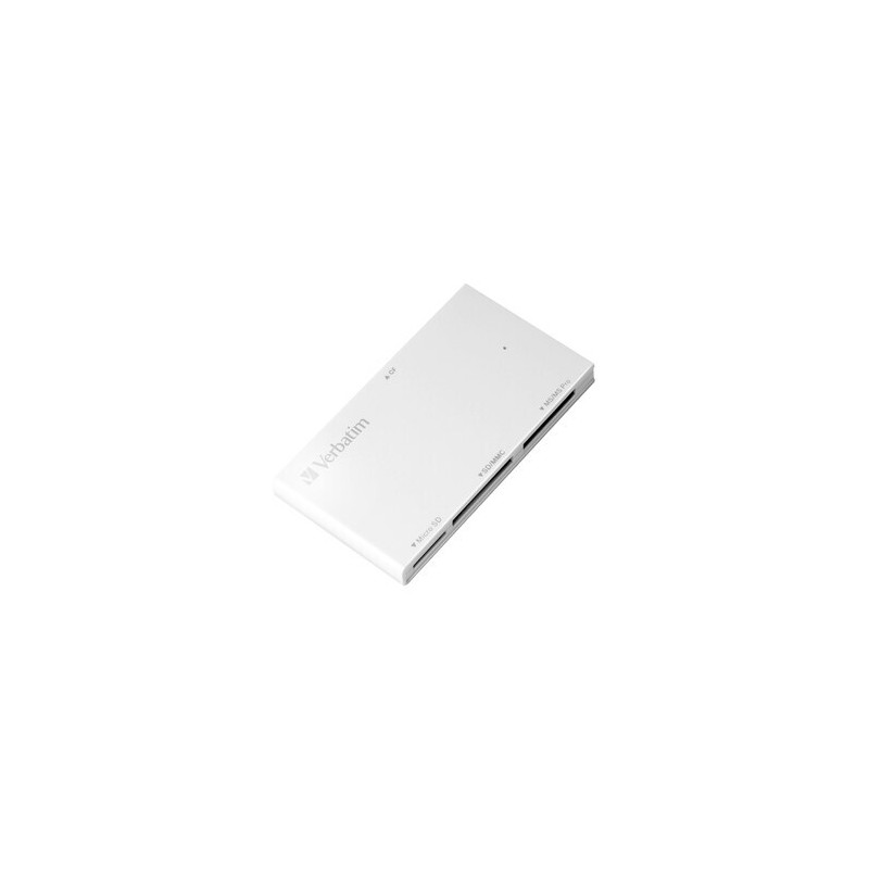 USB 3.0 4IN1 CARD READER WHITE