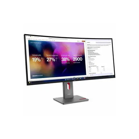 LENOVO P40WD-40 39.7" WLED IPS 5K(21:9) DP, HDMI, USB(5), USBC(2), TB, LAN, H/ADJ SPKR 3YR