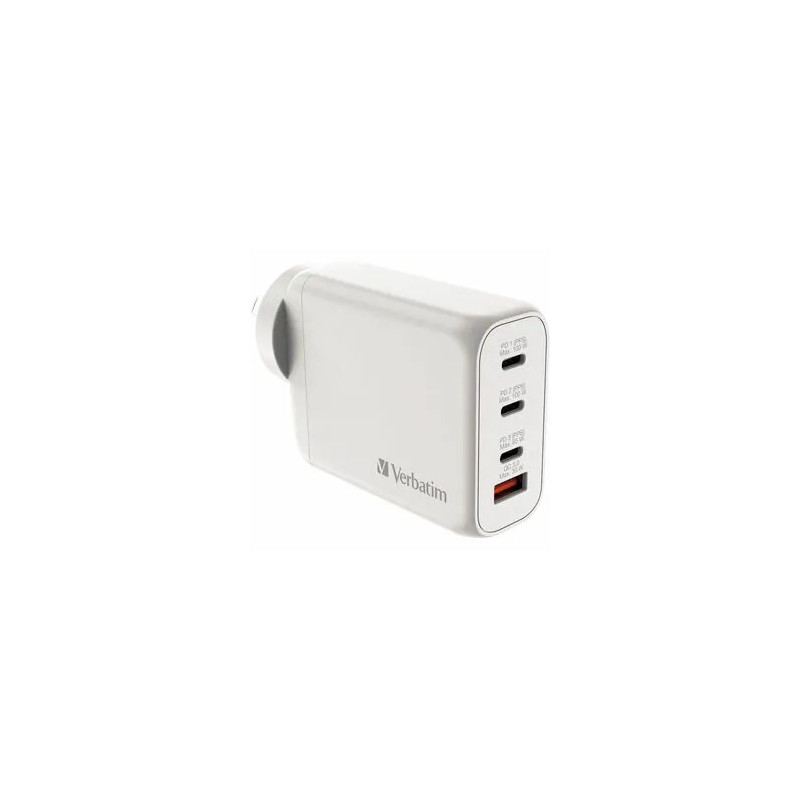 USB CHRGR 100W 3C+1A GAN 95 PCR - WHITE