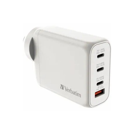 USB CHRGR 100W 3C+1A GAN 95 PCR - WHITE