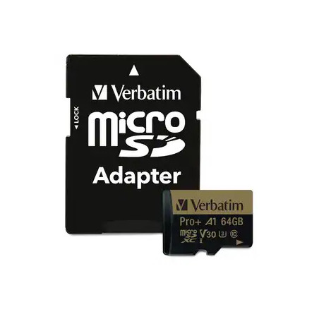 PRO 600X MICRO SDXC 64GB /W ADAPTOR
