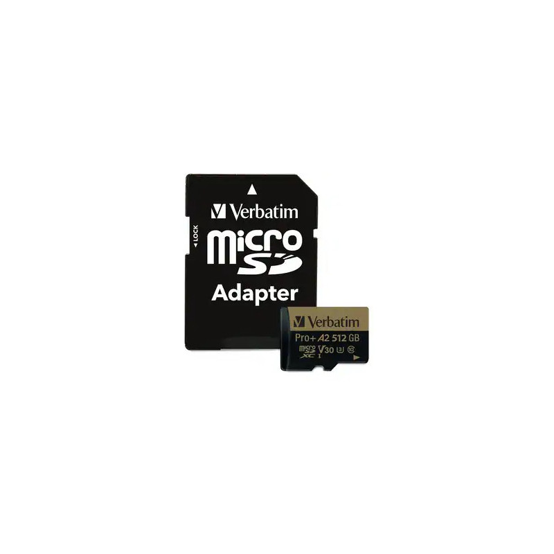 MICRO SDXC 512GB /W ADAPTOR