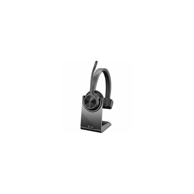 HP POLY VOYAGER 4310 OTH WIRELESS MS MONO HEADSET W/CHARGING STAND, BT700 DONGLE , USB-A