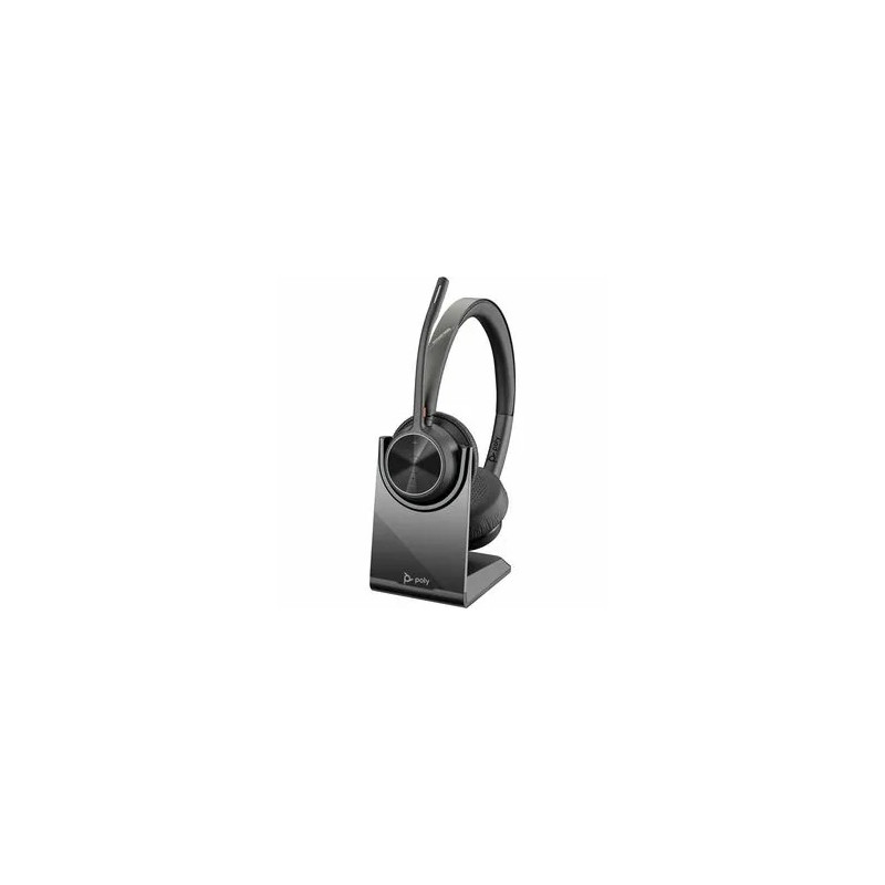 HP POLY VOYAGER 4320 OTH WIRELESS UC STEREO HEADSET W/CHARGING STAND, BT700 DONGLE , USB-C