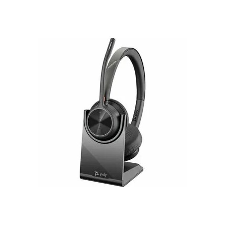 HP POLY VOYAGER 4320 OTH WIRELESS UC STEREO HEADSET W/CHARGING STAND, BT700 DONGLE , USB-C