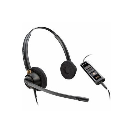 HP POLY ENCOREPRO EP525 UC STEREO CORDED HEADSET, USB-A & C