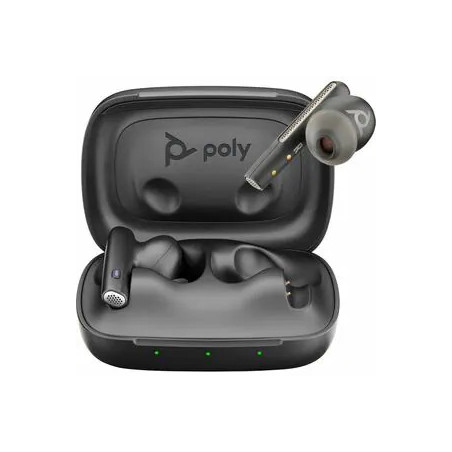 HP POLY VOYAGER FREE 60 MS WITH BASIC CHARGE CASE, BT700A, BLACK,USB-A