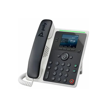 HP POLY EDGE E100 IP PHONE W/HANDSET,2.8" COLOUR SCREEN,2 LINE KEY