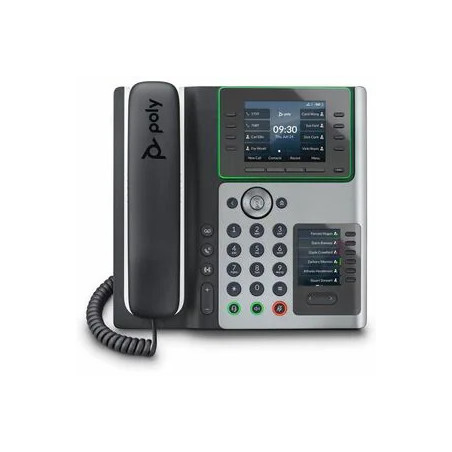 HP POLY EDGE E450 IP PHONE W/HANDSET,3.5" COLOUR SCREEN,8 LINESKEY,BLUETOOTH/WIFI,EXP OPTI