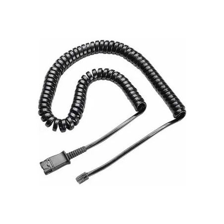 HP POLY CABLE, COIL, QD TO MALE MODULAR PLUG M12/M22, VISTA U10