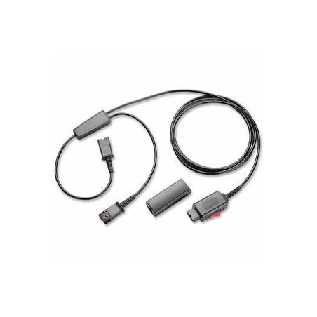 HP POLY Y-ADAPTER TRAINING CABLE 4 PIN QD WITH MUTE AND QUICK DISCONNECT CLAMP