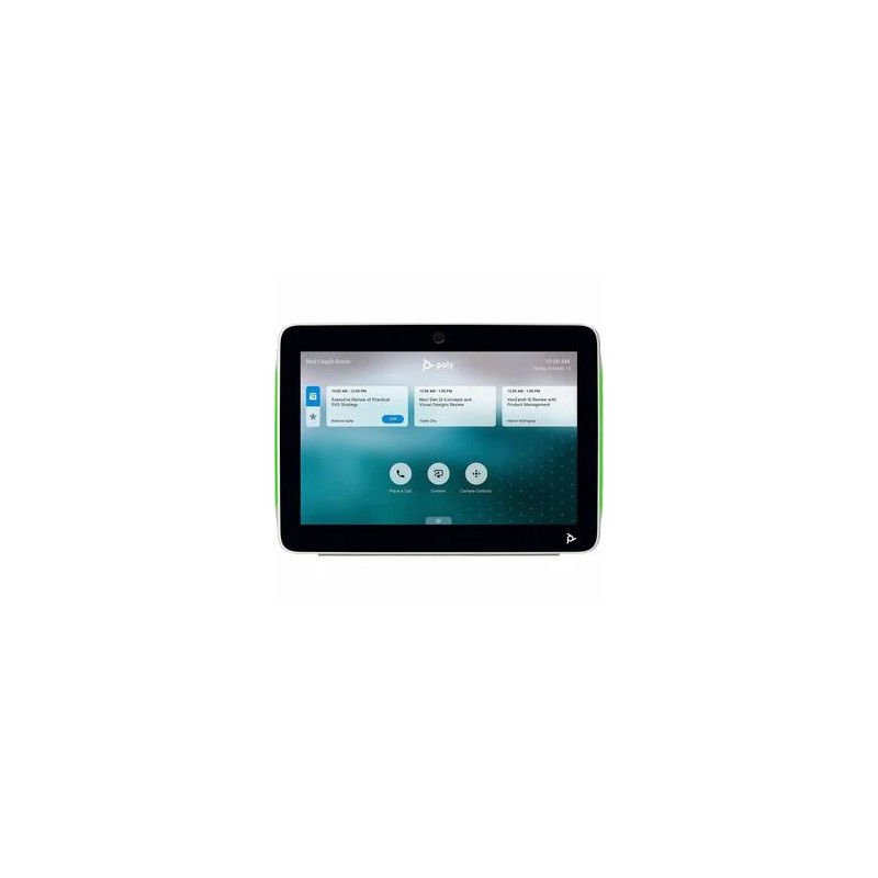 HP POLY TC10 2-IN-1 TOUCHPANEL FOR ROOM SCHEDULING & MEETING ROOM TOUCH CONTROLLER (WHITE)