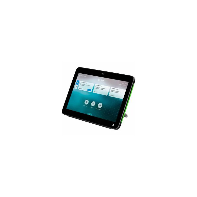 HP POLY TC10 2-IN-1 TOUCHPANEL FOR ROOM SCHEDULING & MEETING ROOM TOUCH CONTROLLER (BLACK)