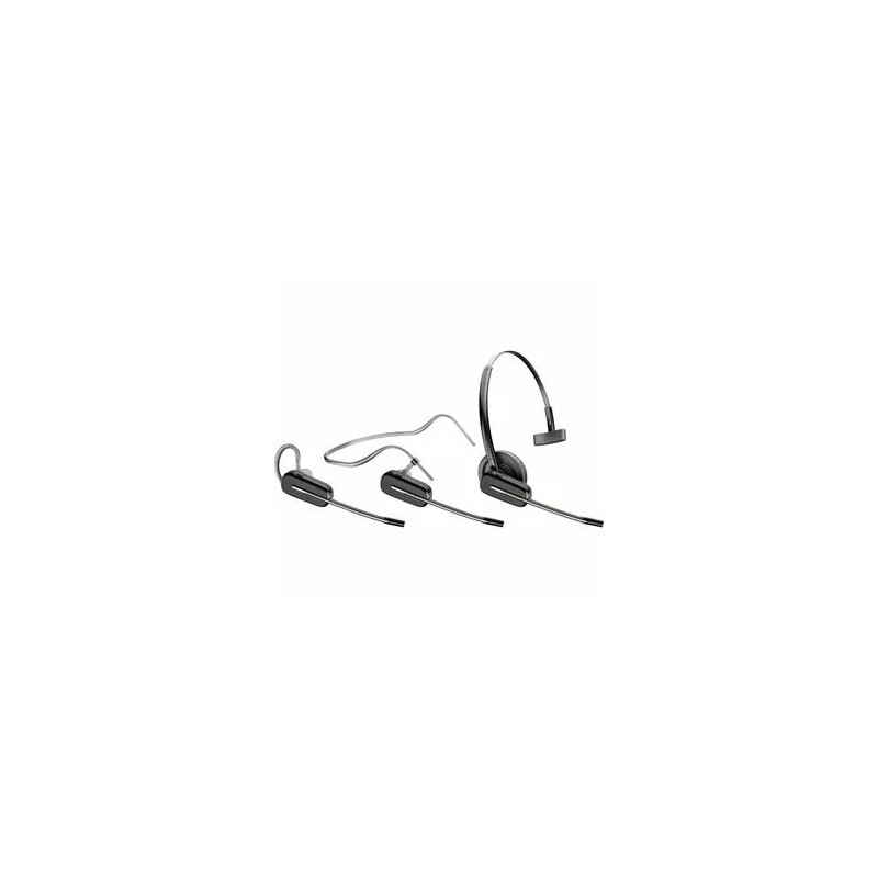 HP POLY SAVI OFFICE S8240 CONVERTIBLE WIRELESS MS MONO DECT HEADSET, USB-A