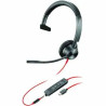 HP POLY BLACKWIRE 3315 MS , MONO CORDED USB-C HEADSET, 3.5MM INCL USB-A ADAPTOR