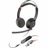 HP POLY BLACKWIRE C5220 UC STEREO USB-C CORDED HEADSET, 3.5MM INC USB-A ADAPTOR