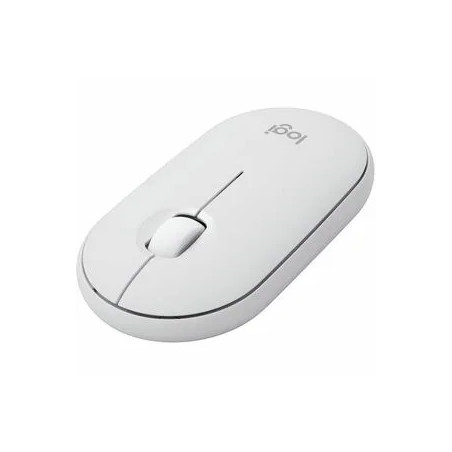 LOGITECH PEBBLE MOUSE 2 M350S BLUETOOTH, MULTI DEVICE, TONAL WHITE, 1YR