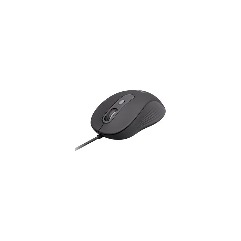 LOGITECH M520 WIRED MOUSE, USB-C, SILENT, GRAPHITE, 2YR WTY,USB ADAPTOR SOLD SEPARATELY