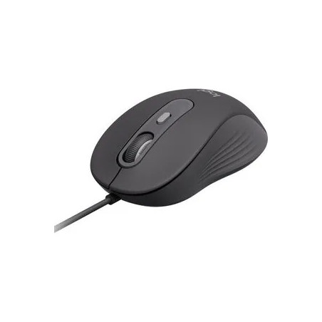 LOGITECH M520 WIRED MOUSE, USB-C, SILENT, GRAPHITE, 2YR WTY,USB ADAPTOR SOLD SEPARATELY