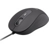 LOGITECH M520 WIRED MOUSE, USB-C, SILENT, GRAPHITE, 2YR WTY,USB ADAPTOR SOLD SEPARATELY