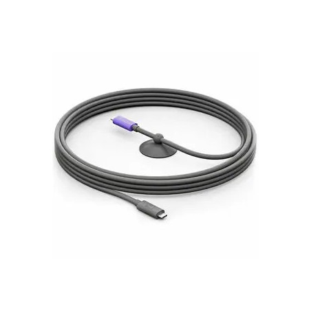 LOGITECH ACTIVE USB3.1 USB-C to USB-C 5M CABLE FOR MEET UP 2 - SUPPORTS DP ALT MODE, 2Y WT