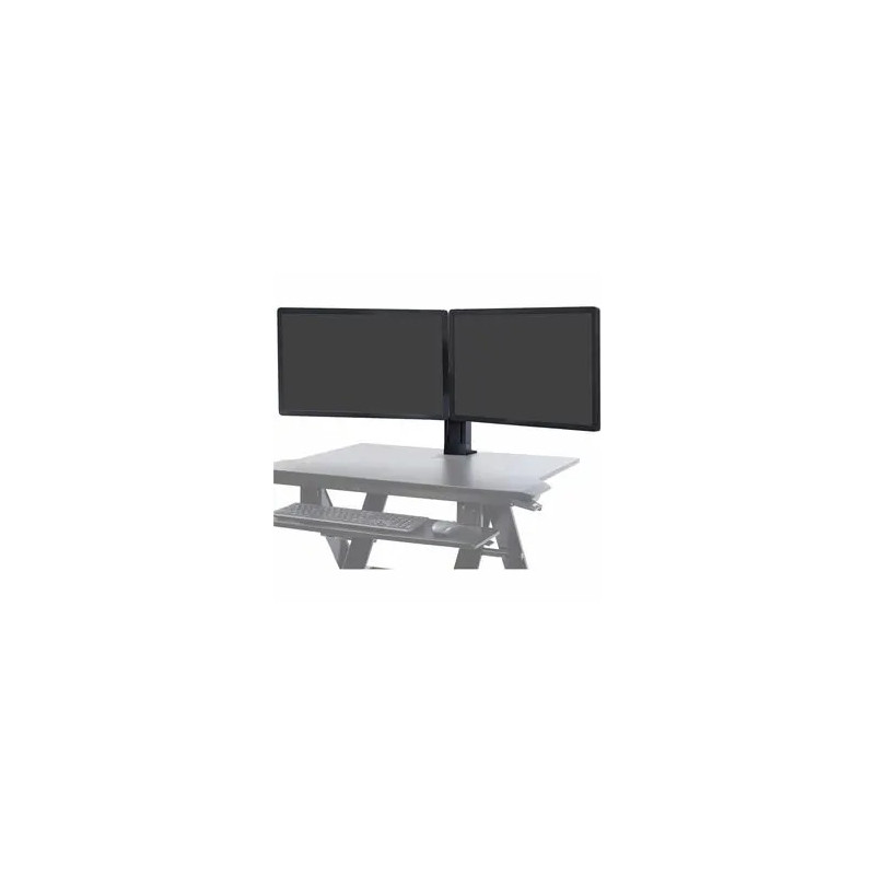 WORKFIT DUAL MONITOR KIT ERGOTRON BLACK