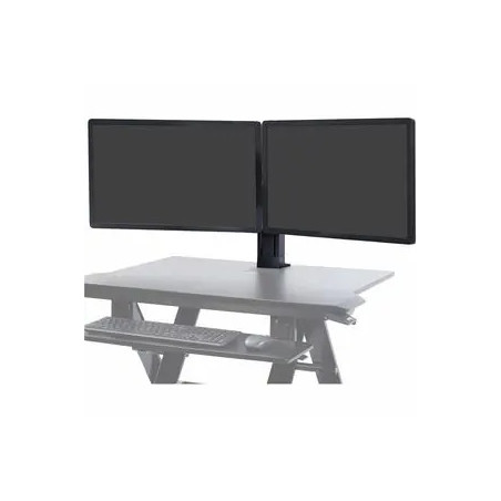 WORKFIT DUAL MONITOR KIT ERGOTRON BLACK