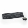 WIRELESS SILENT KEYBOARD MOUSE COMBO BLK