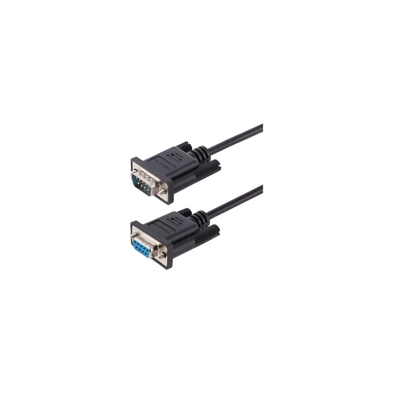 STARTECH 3m RS232 Serial Null Modem Cable, DB9/Serial Crossover Cable LTW