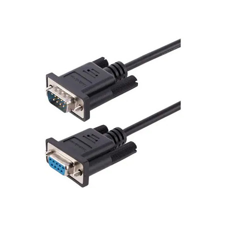 STARTECH 3m RS232 Serial Null Modem Cable, DB9/Serial Crossover Cable LTW