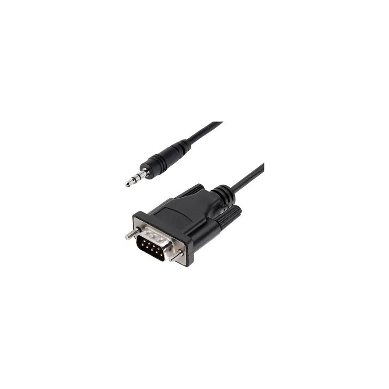 STARTECH 3FT DB9 TO 3.5MM SERIAL CABLE, RS232 DB9 MALE TO AUDIO JACK LTW