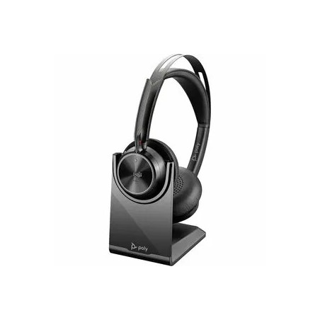 HP POLY VOYAGER FOCUS 2 MS BT STEREO ANC BT700 USB-C DONGLE W/CHARGE STAND INC USB-A ADAP