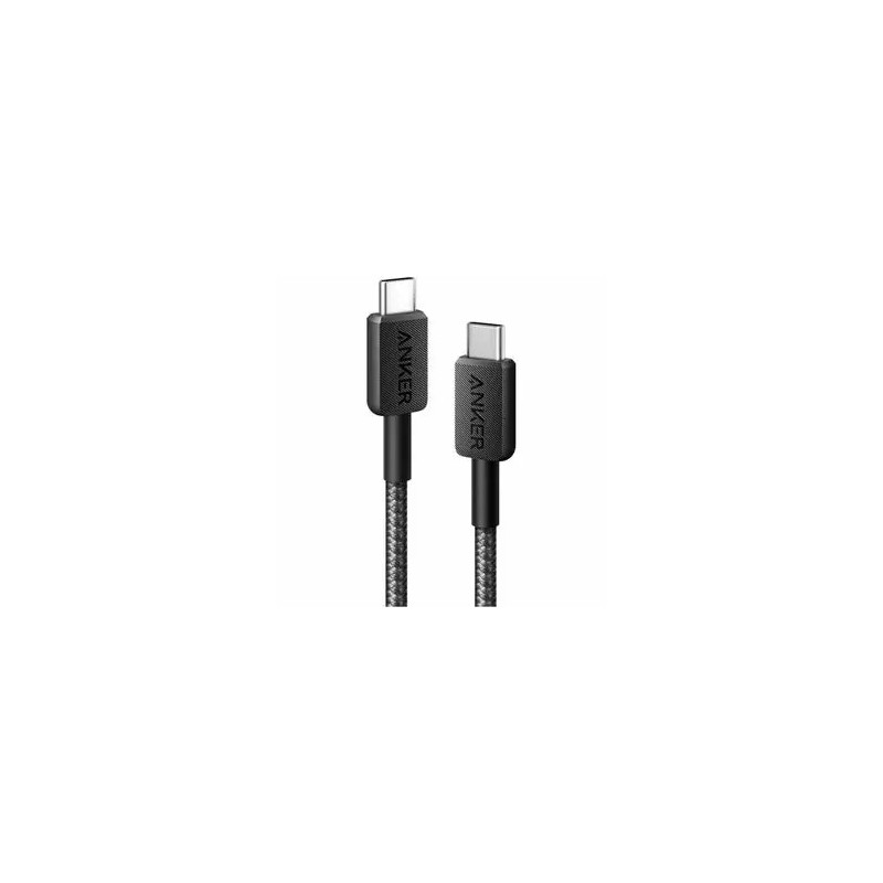 ANKER 322 C TO C BRAIDED CABLE 1M BLACK