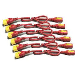 APC POWER CORD KIT (6 EA),...