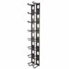 APC (AR8442) VERTICAL CABLE ORGANIZER, 8 CABLE RINGS, ZERO U(SET OF 2)