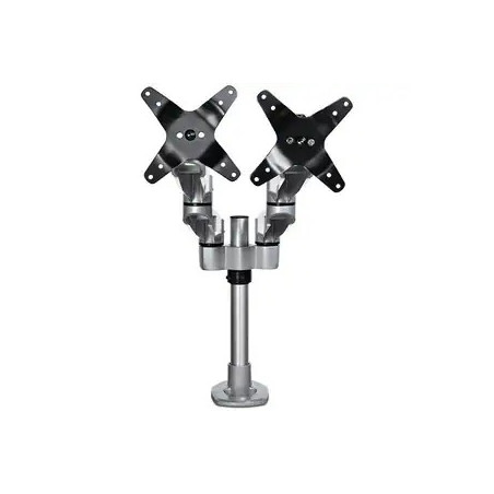 STARTECH DUAL MONITOR DESK MOUNT 30", 8KG, FULL MOTION, VESA, H/ADJ, SILVER, 10YR