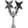 STARTECH DUAL MONITOR DESK MOUNT 30", 8KG, FULL MOTION, VESA, H/ADJ, SILVER, 10YR