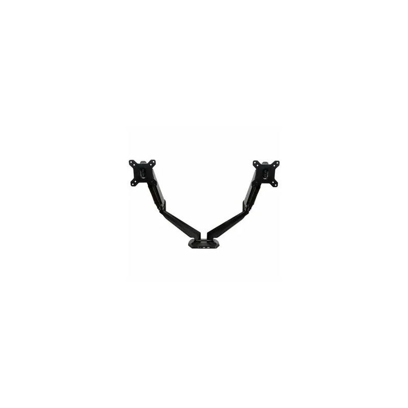 STARTECH DUAL MONITOR DESK MOUNT 32", 8KG, FULL MOTION, VESA, BLACK, USB, AUDIO, 2YR
