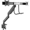 STARTECH DUAL MONITOR ARM UP TO 32"/8KG PER DISPLAY, H/ADJ, DESK MOUNT, 5YR