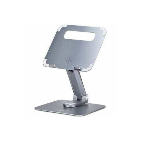 STARTECH TELESCOPIC LAPTOP STAND, 360 SWIVEL BASE, RISER FOR DESK, 5 YR