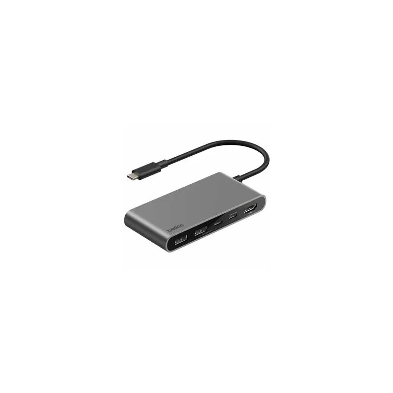 5-PORT USB-C HUB WITH DUAL USB-C PORTS