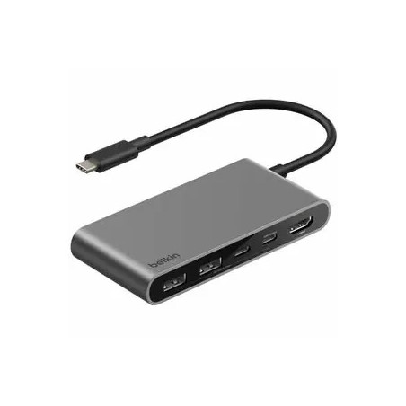 5-PORT USB-C HUB WITH DUAL USB-C PORTS