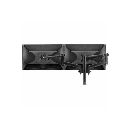 ATDEC DUAL DYNAMIC DESK MOUNT BLACK